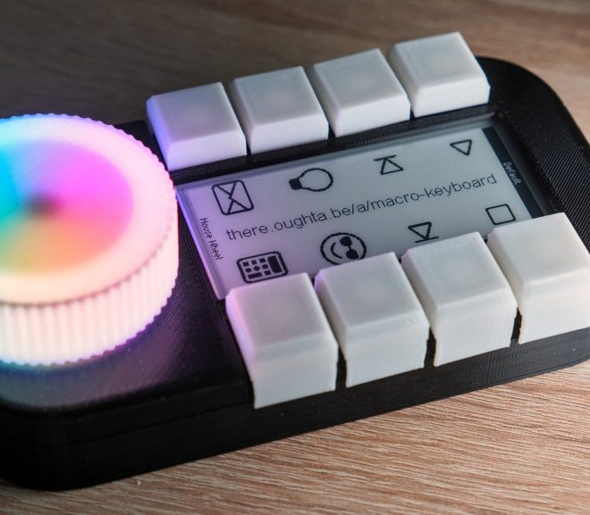 Sebastian Staacks Designed a Dynamically Assignable Macro Keyboard with an E Ink Display – Hackster.io