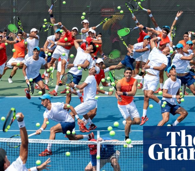 Some people are on the pitch! Sports photos with a twist – in pictures | Art and design | The Guardian